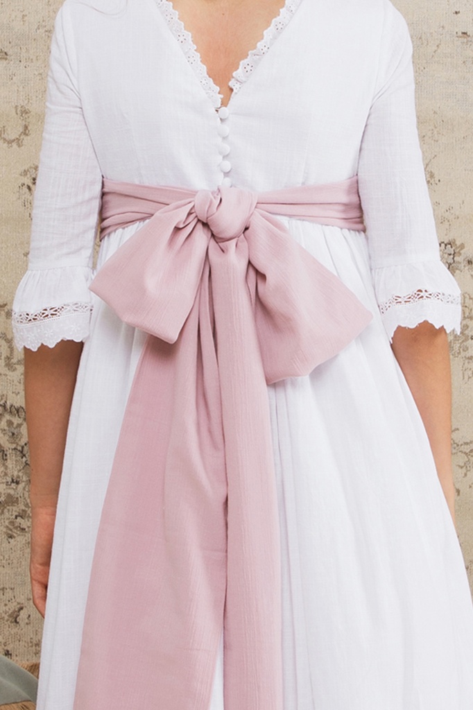 Lazada Bambula Rosa Fruncida