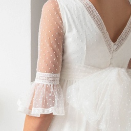 LAZADA TUL DE PUNTOS ENMA, ADRIANA Y VALERIA SIMPLE