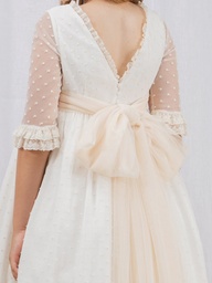 LAZADA TUL BEIGE DOBLE